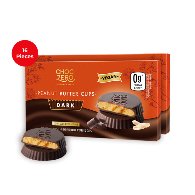 Dark Chocolate Vegan Peanut Butter Cups