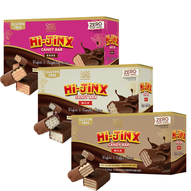 Buy 2 Boxes, Get 1 Box Free Hi-Jinx Bars Bundle